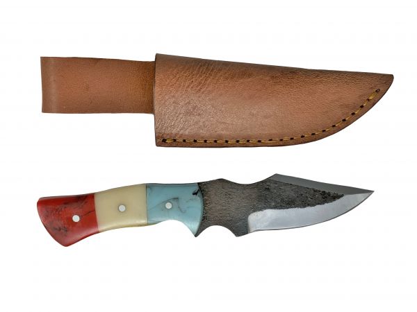 Old Ram Knife with Tri-Colour Handle