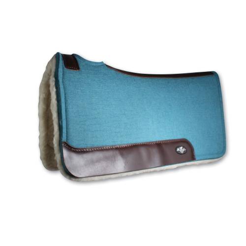 Professional's Choice Steam Pressed Felt Saddle Pad with Fleece Bottom