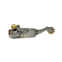 Men's Stainless Steel Western Spurs