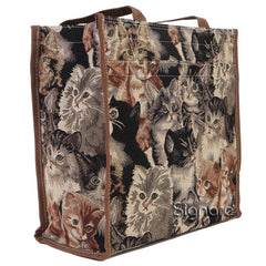 Signare Shopping Bag - Cats