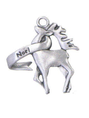 Pewter Reindeer Ornament