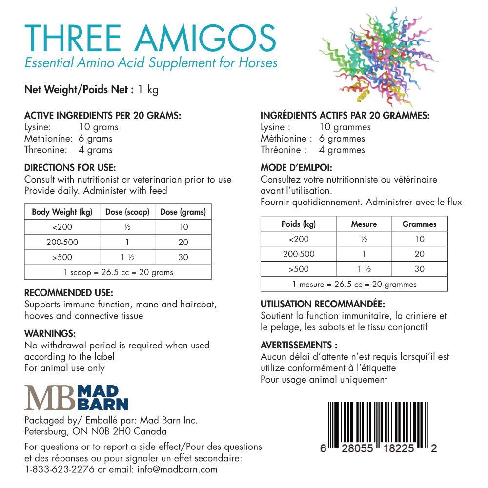 Mad Barn Three Amigos 1 kg