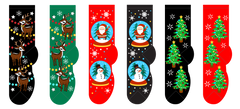 Foozys Ladies Socks - Christmas 1