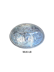 Western Edge Kid's Buckle - Longhorn