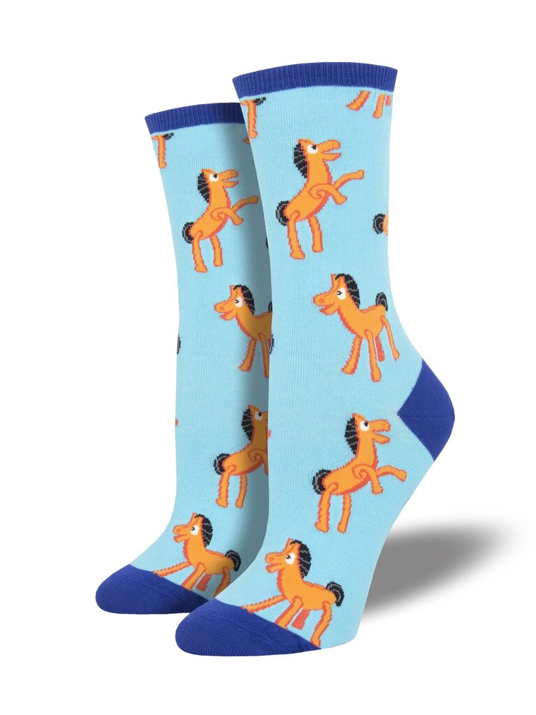 Socksmith Ladies Crew Socks - Playful Pokey