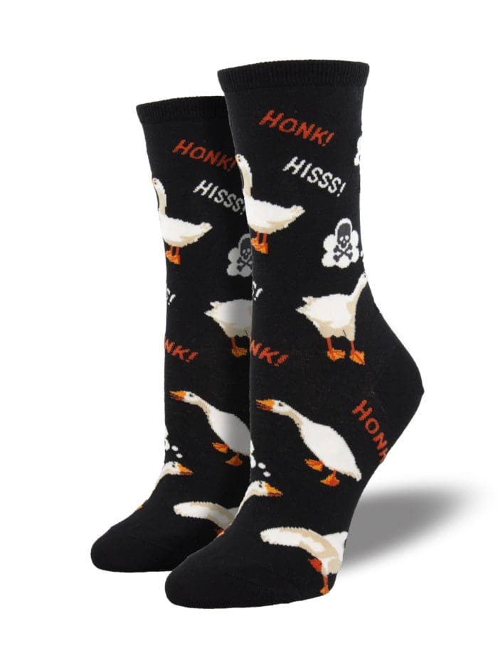 Socksmith Ladies Crew Socks - Honk Honk