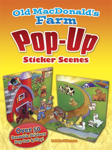 Old MacDonald's Farm Pop-Up Sticker Scenes