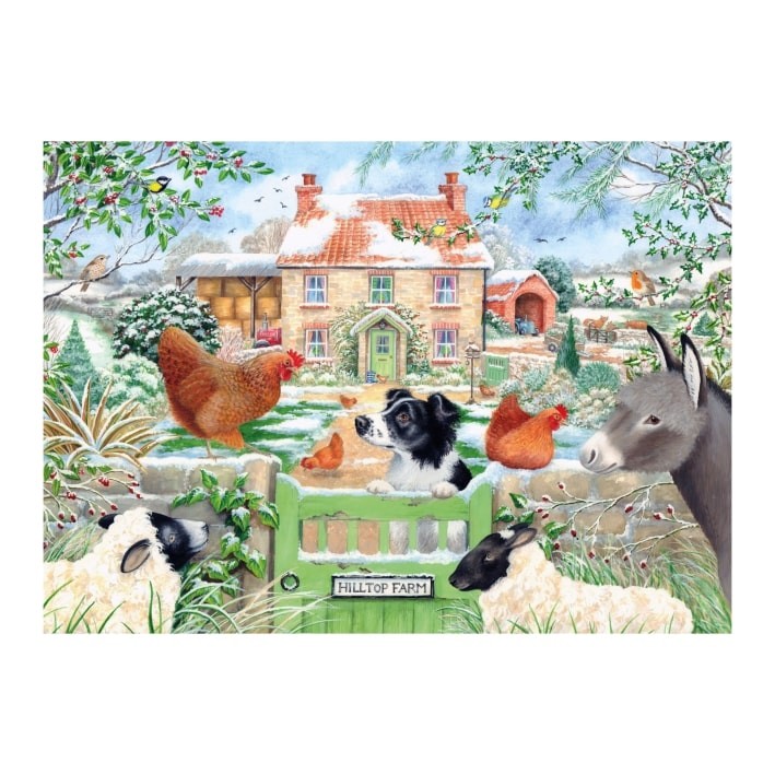 Jigsaw Puzzle - Hill Top Farm